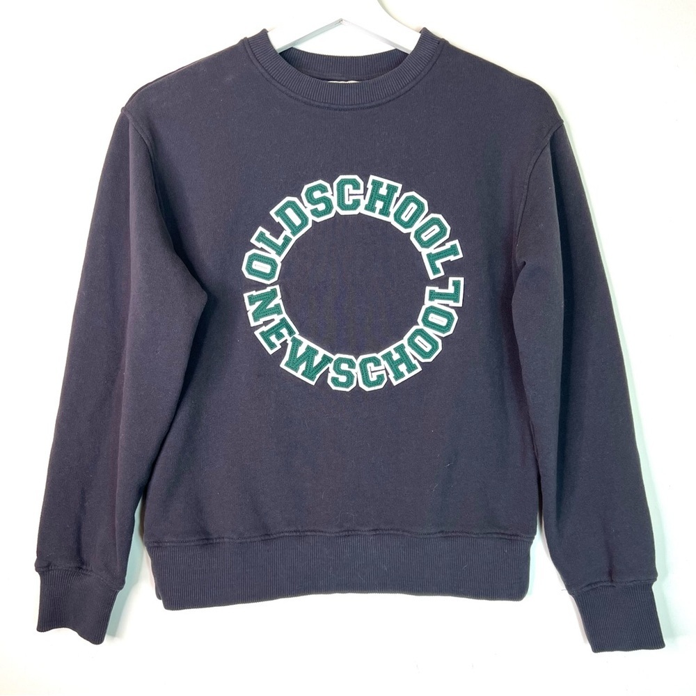 Hundred Pieces Kids Old School New School SweatshirtSize 12Y - Picture 2 of 6